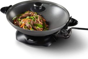 9. Oster 2124087 DiamondForce Electric Wok