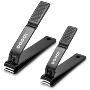 3. QOOQI Nail Clippers Set