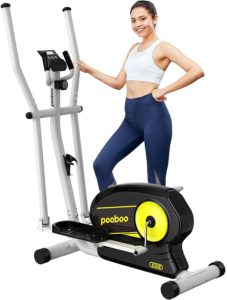 4. pooboo Elliptical Machines Trainer (Magnetic)