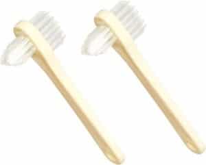 6. Medline NONTBDEN Two-Sided Denture Brush