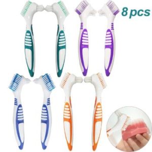 7. 8Pcs Denture Cleaning Brush Set