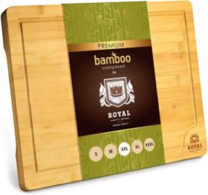 1. Royal Craft Woods Bamboo Cutting Board