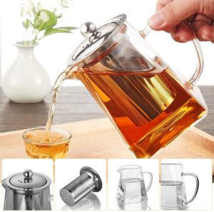 3. PluieSoleil 750ml26.41oz Teapot with Infuser