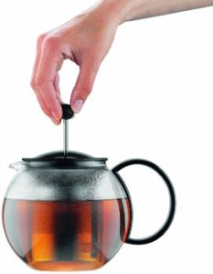 5. Bodum Assam Tea Press with Stainless Steel Filter, 34-Ounce