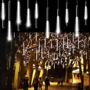 3. Aluan Christmas Light Meteor Shower Rain Lights