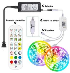 6. BIHRTC RGB LED Strip Lights