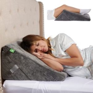 3. Cushy Foam Bed Wedge Pillow