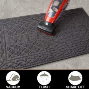 4. Mibao Heavy Duty Durable Rubber Door Mat