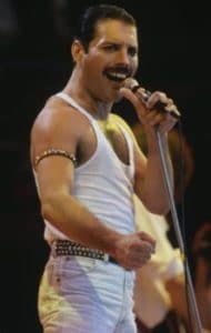 1. Freddie Mercury