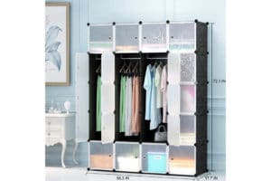 MEGAFUTURE Portable Clothes Storage Cubes