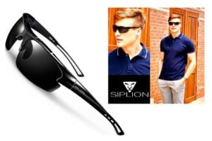 Siplion Men’s Polarized Sports Sunglasse