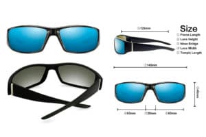 AMZTM Fishing Hiking Polarized Sunglasses for Men