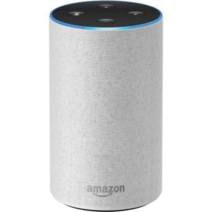 Sandstone Fabric Amazon Echo with Improved Sound 2nd Generation