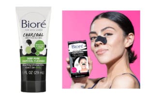 Bioré Deep Cleansing Charcoal Pore Strips (6 Count)