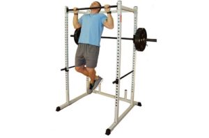 1. TDS Mega 1000 lb Rated White Power Squat Rack