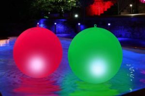 2. ALTZ LED Solar Powered Pool Lights