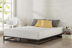 #5. Modern Studio 6 Inch Platforma Low Profile Bed Frame