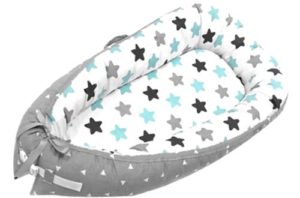 9. DHZJM Breathable & Hypoallergenic Baby Loungers and Baby Nest Sharing Co-Sleeping Baby Bassinet