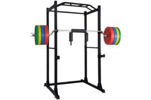 9. PAPABABE Power Rack Workout Station Home Gym for Weightlifting Bodybuilding and Strength Training