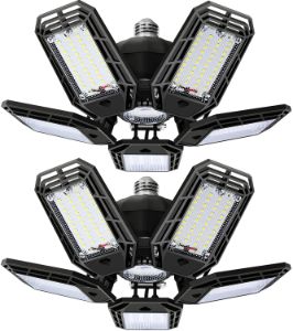 1. 150W Ultra Bright LED Shop Light with 5 Adjustable Panels