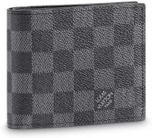 18. Louis Vuitton Marco Wallet (Damier Graphite)