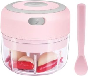 2. DAHOKO Electric Mini Garlic Chopper